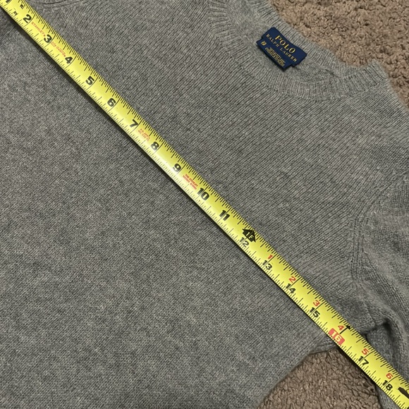 Ralph Lauren Polo Sweater Dress-Sz XS-Gray-Italian Yarn- - Picture 10 of 16